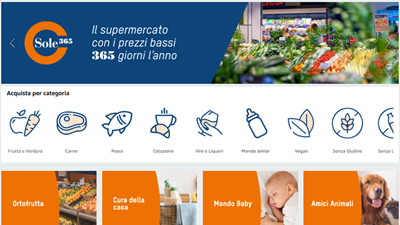 La qualità e la convenienza di Sole365 da oggi disponibili su Amazon