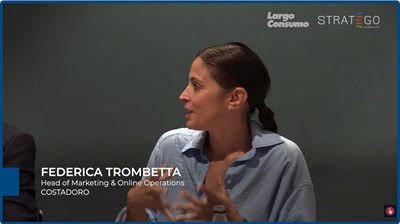 Trombetta (Costadoro): “Riducendo il pack risparmiamo 2.000 kg di plastica all’anno”