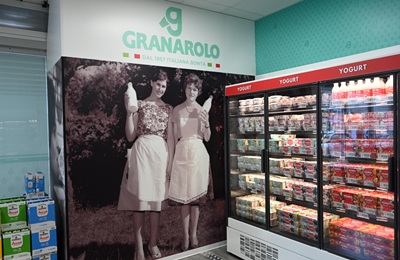 Ferrara: taglio del nastro per il primo spaccio Granarolo in chiave anti-spreco