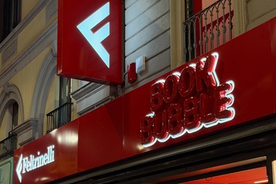 Feltrinelli lancia a Milano il format BookBubble