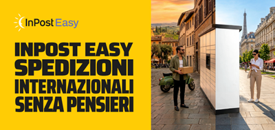 InPost lancia il nuovo servizio per spedizioni internazionali InPost Easy