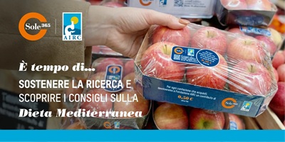 Sole365 e Fondazione AIRC: un anno di successi e un impegno che si decuplica per il 2026