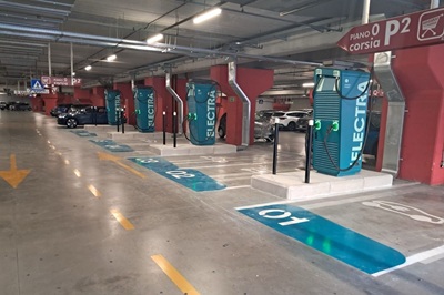 Klépierre Italia ed Electra insieme per la ricarica elettrica nei centri commerciali