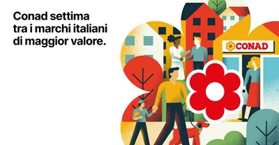 Conad al 7° posto tra i marchi italiani nella Brand Finance Global 500 2026
