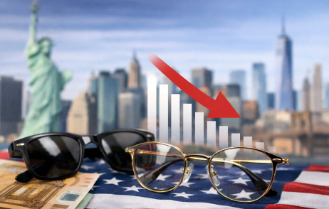 Il calo dell’export Usa frena l’occhialeria nel 2025