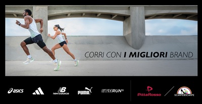 Nei negozi PittaRosso e Scarpe&Scarpe un nuovo reparto dedicato alla corsa