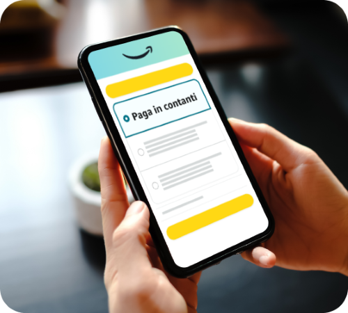 Amazon amplia il pagamento in contanti