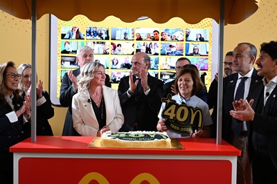 McDonald's Italia compie 40 anni: 29 miliardi di euro di Valore Condiviso generati