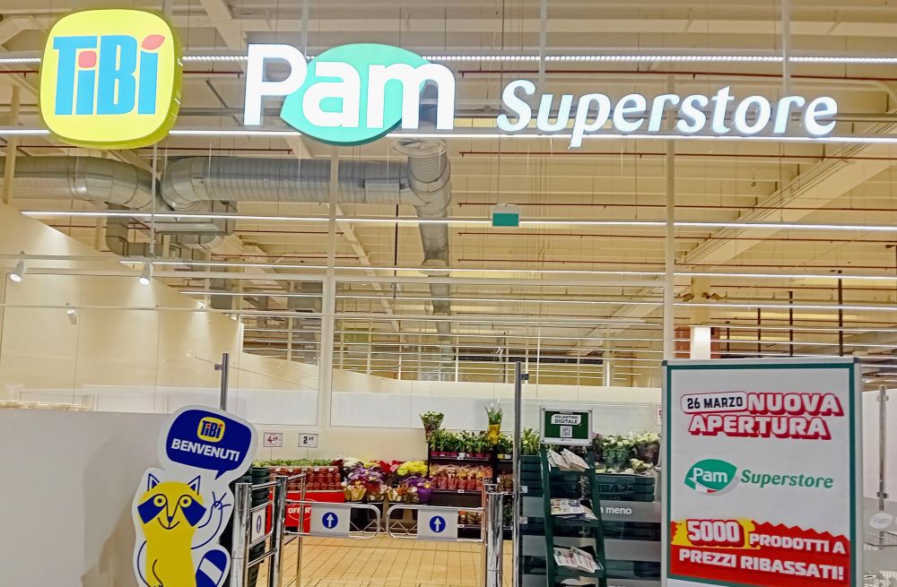 Pam rilancia il superstore con nuovo format