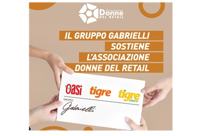 Magazzini Gabrielli rinnova il sostegno all'Associazione Donne del Retail
