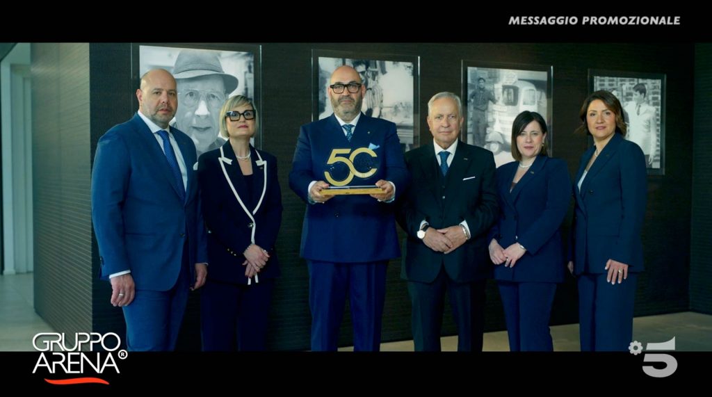 Gruppo Arena, 50 anni in tv