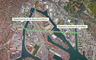 A Porto Marghera la nuova pipeline sotterranea di Cereal Docks