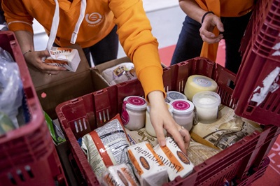 Spreco alimentare: dalla GDO oltre 48mila tonnellate di cibo donate ogni anno