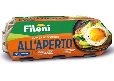La linea di uova 100% italiane di Fileni