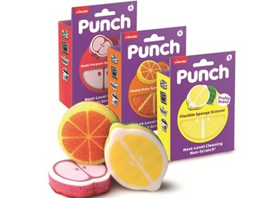 Vileda lancia le spugne profumate “Punch”