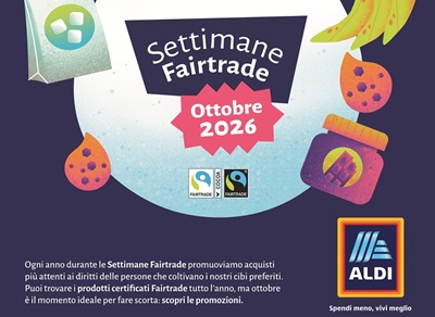 Aldi rinnova il supporto a Fairtrade