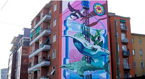 North Sails-Worldrise: un murales per l'ambiente
