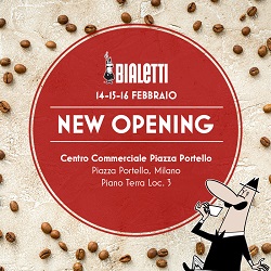 Nuovo Bialetti Store in Piazza Portello